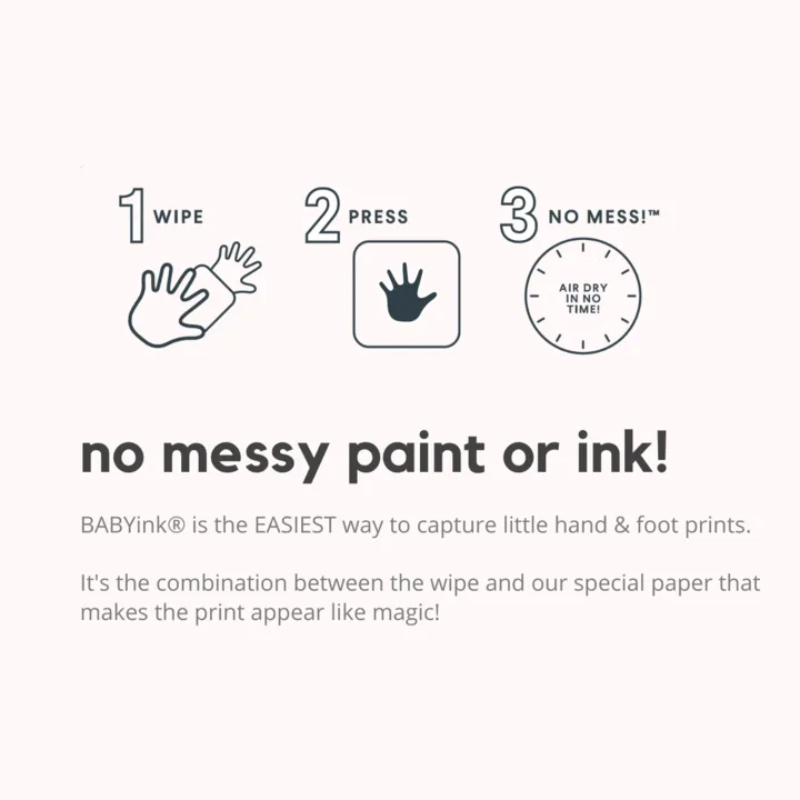 Baby Ink - Inkless Print Kit