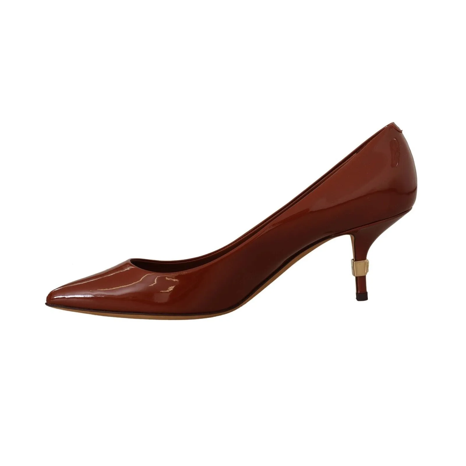 Dolce & Gabbana Elegant Patent Leather Heels Pumps