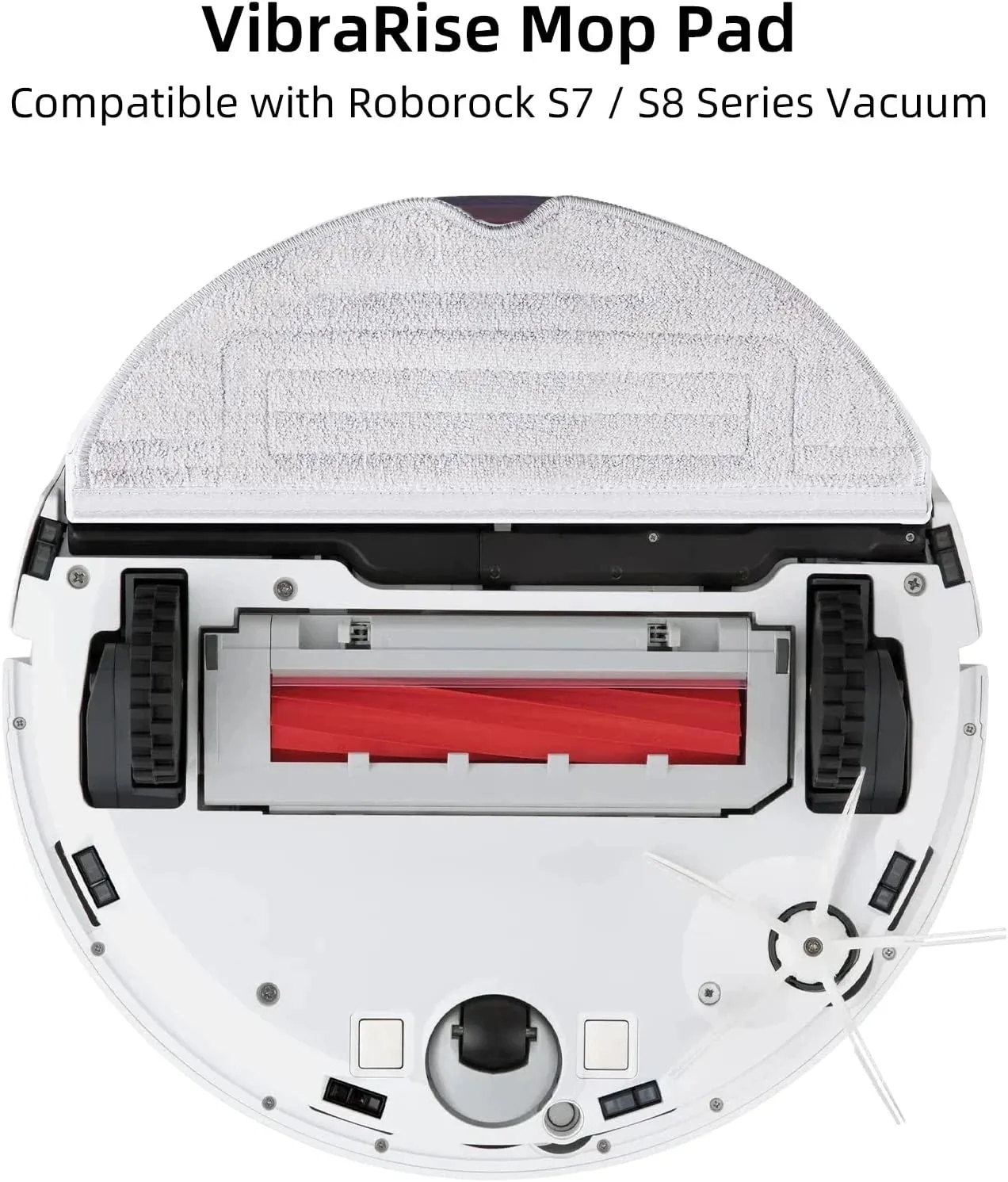 Double Vibration Mop Pad for Roborock S8 Pro