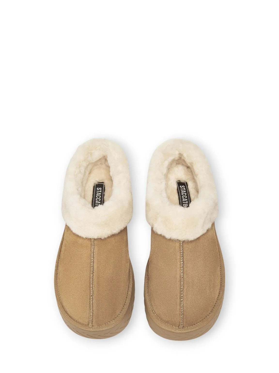 Faux Suede Slip-on Boots
