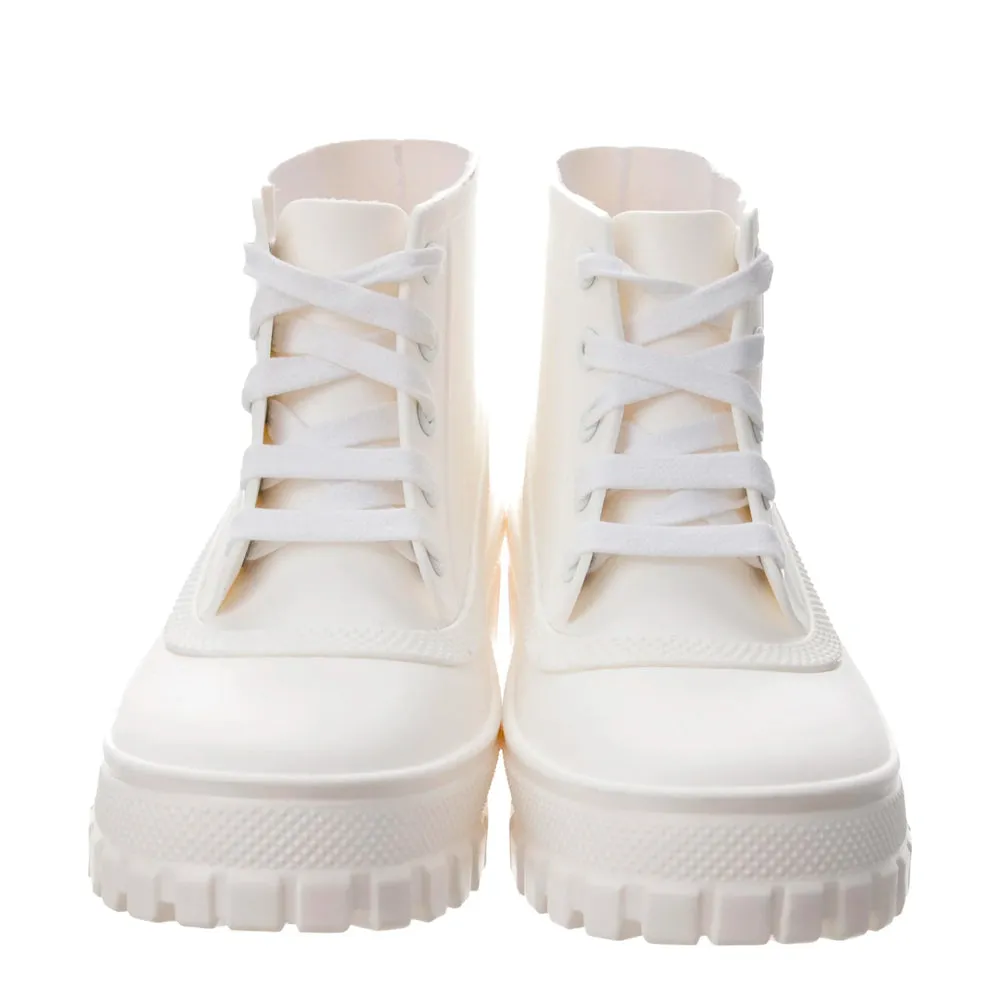 Givenchy White Rubber Glaston Rain Boots