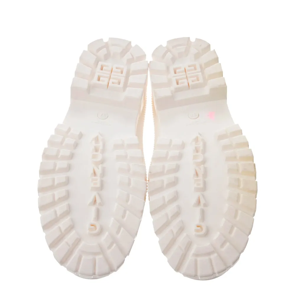 Givenchy White Rubber Glaston Rain Boots