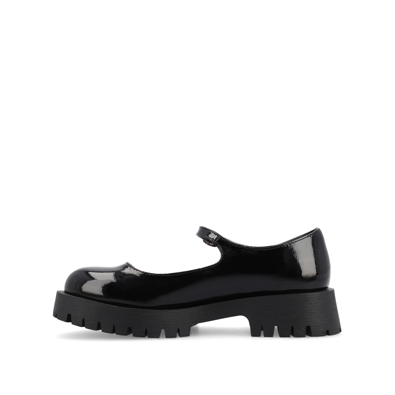 KAMIE LUG SOLE MARY JANE FLATS