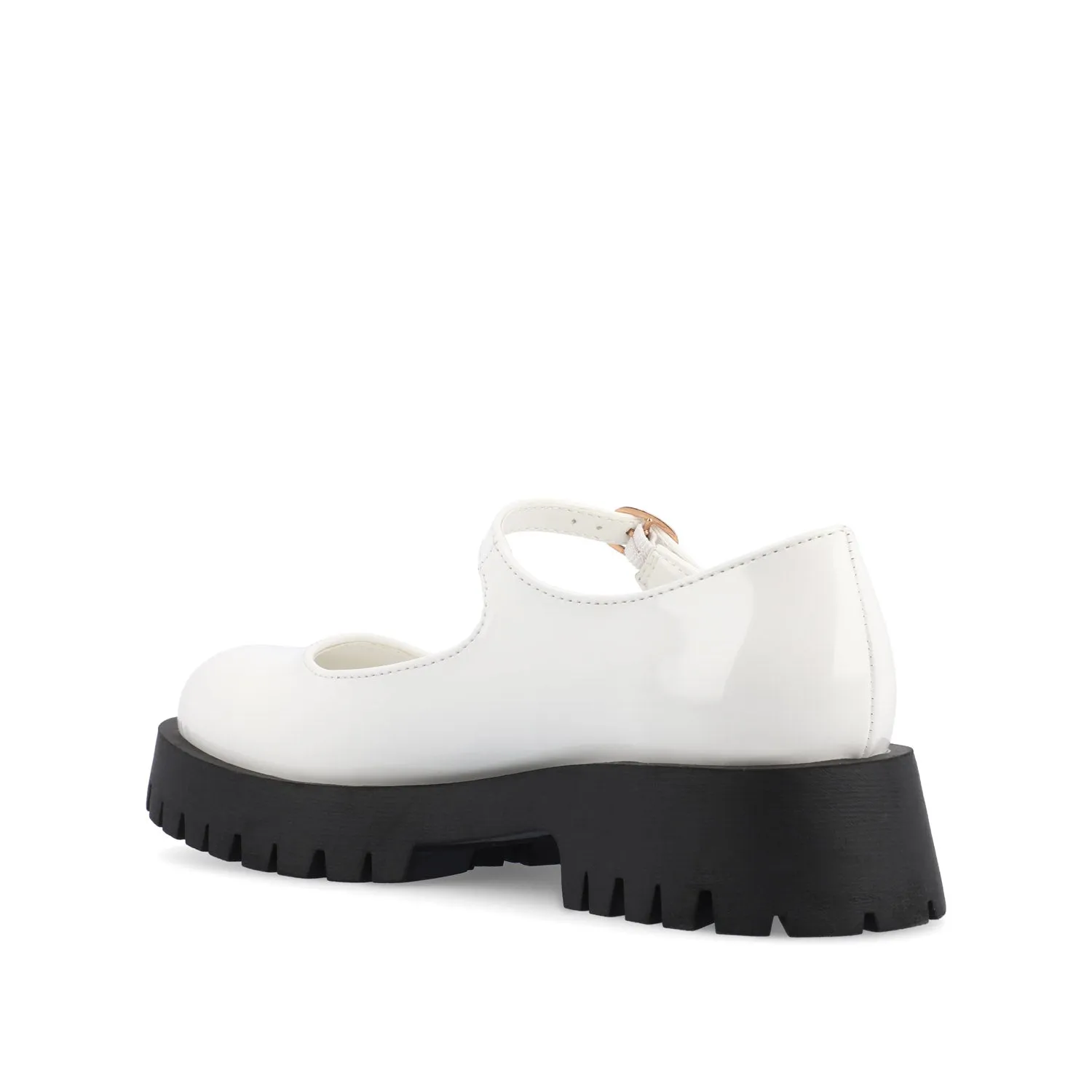 KAMIE LUG SOLE MARY JANE FLATS