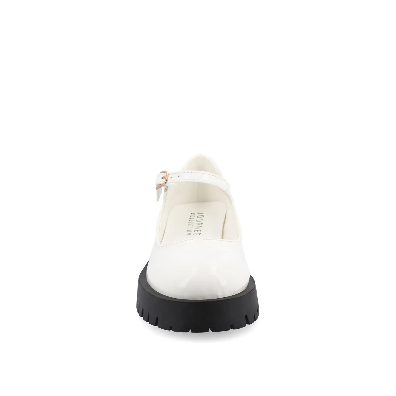 KAMIE LUG SOLE MARY JANE FLATS