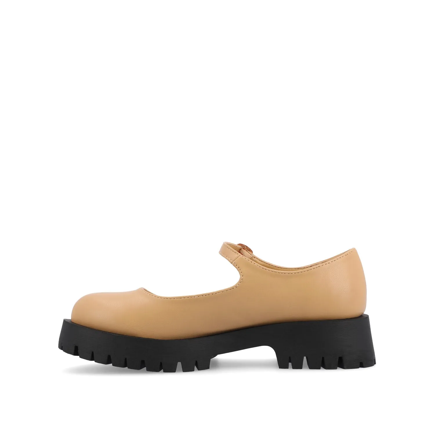 KAMIE LUG SOLE MARY JANE FLATS