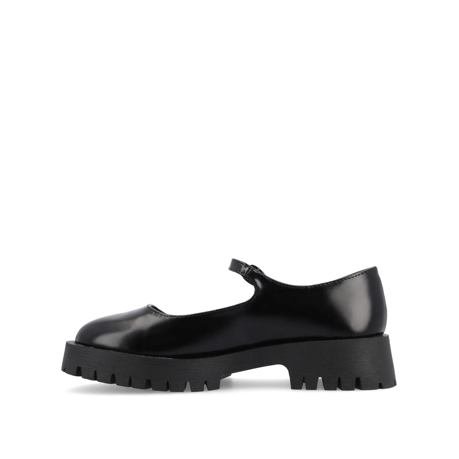 KAMIE LUG SOLE MARY JANE FLATS