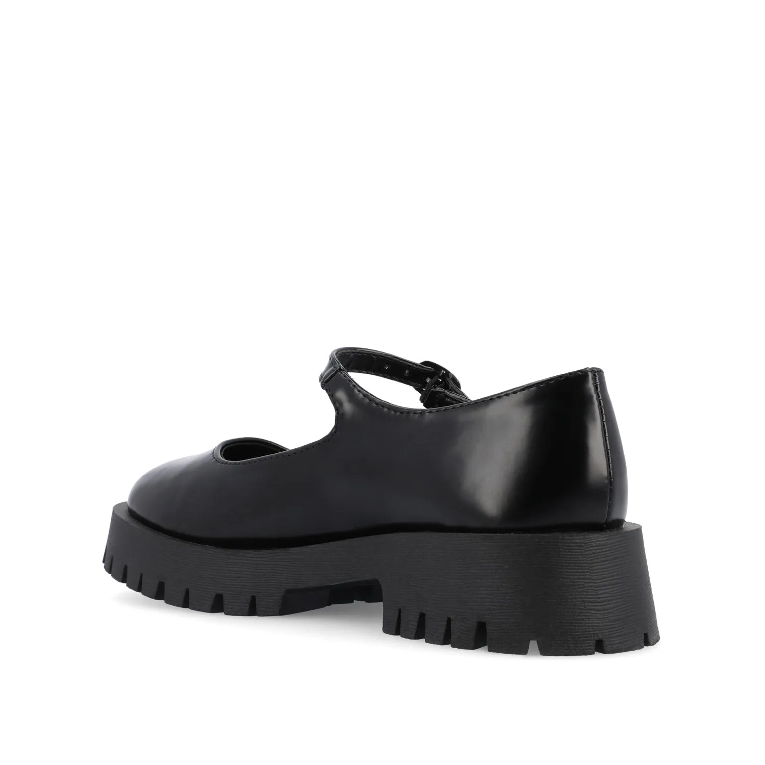 KAMIE LUG SOLE MARY JANE FLATS