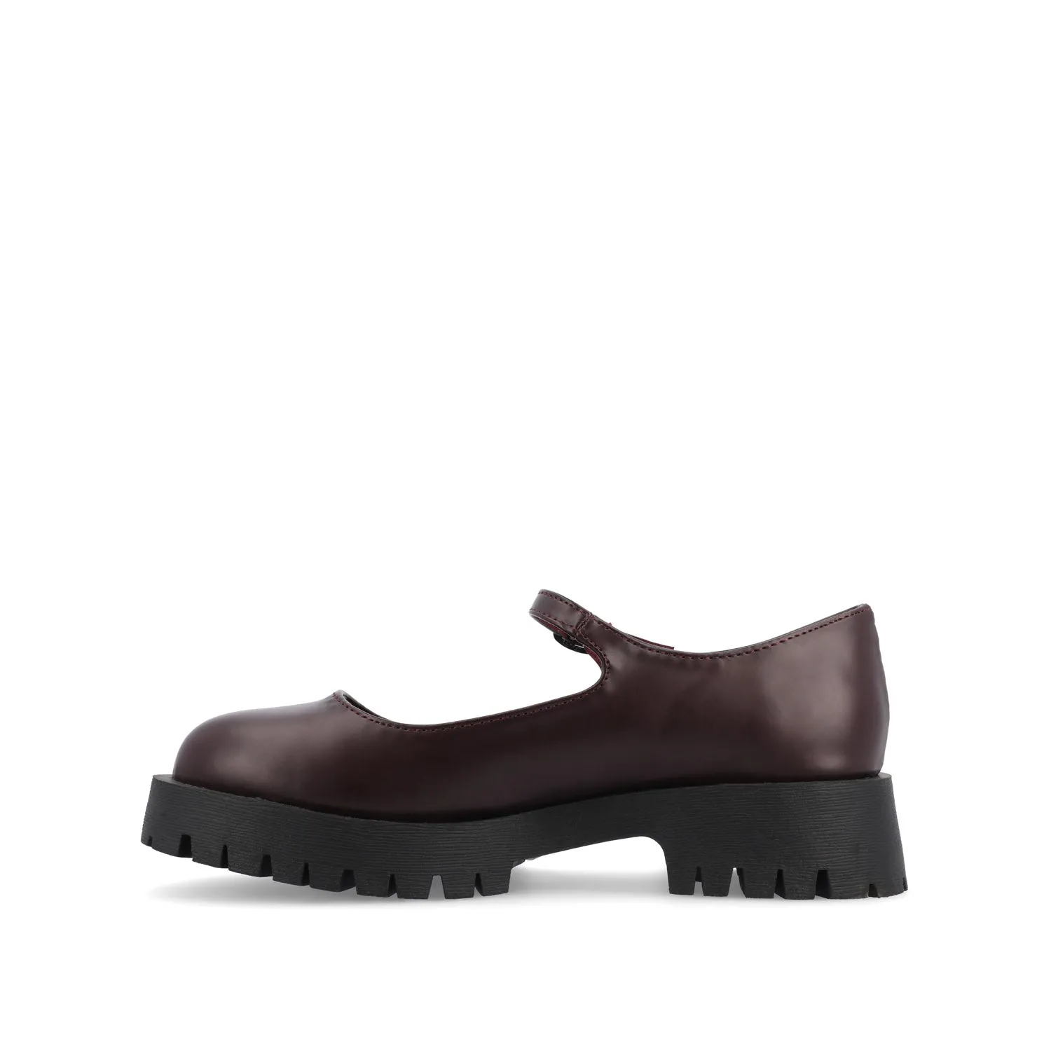 KAMIE LUG SOLE MARY JANE FLATS