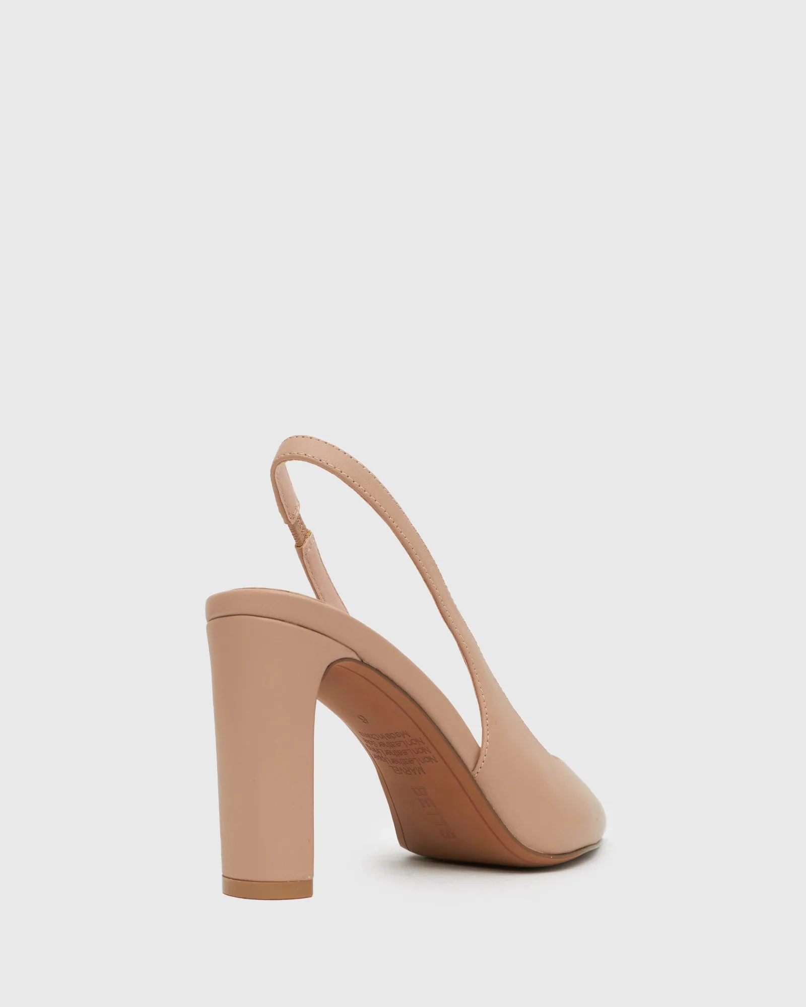 MARVEL Slingback Block Heel Pumps