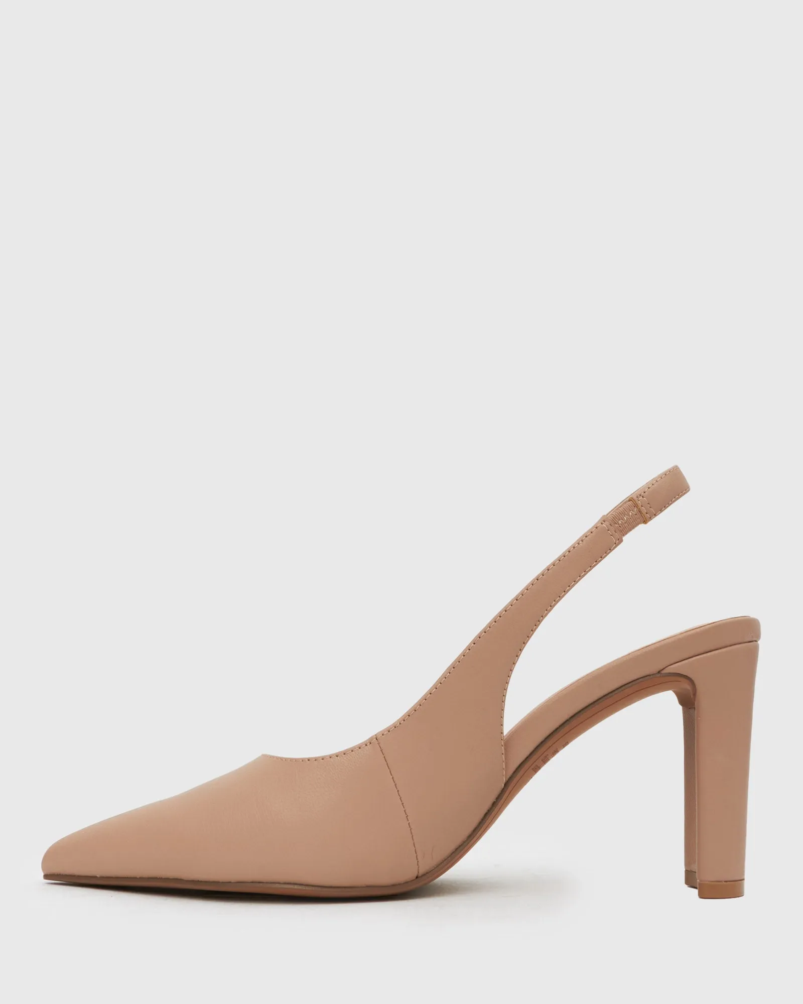 MARVEL Slingback Block Heel Pumps