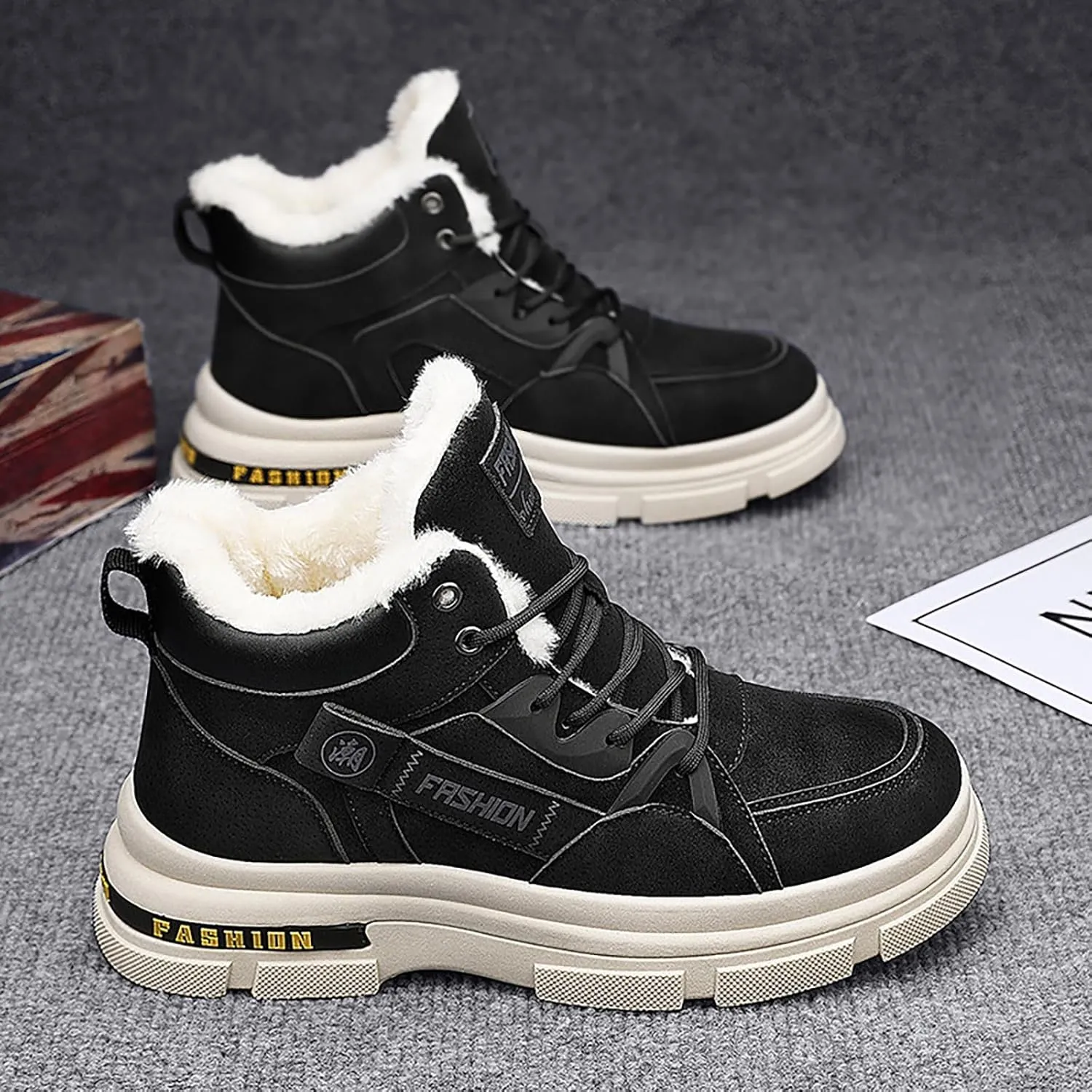 Men's Work Boots Non Steel Toe Hiking Sneakers Ankle Ladies Women Safety Toe Shoes Business Casual Waterproof Platform Botas Slip Resistant Hike Grounded Footwear