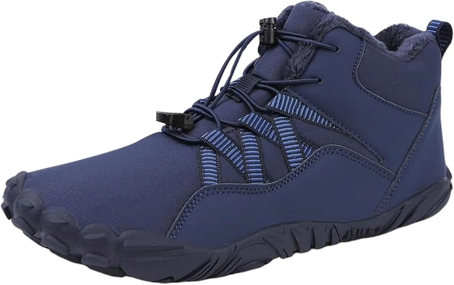 Mens Work Boots Wide Width Hiking Sneakers Women's Slip On Warm Safety Shoes for Women Non Slip Slip On Platform Shoes Lightweight Comfortable Hike Grounded Footwear