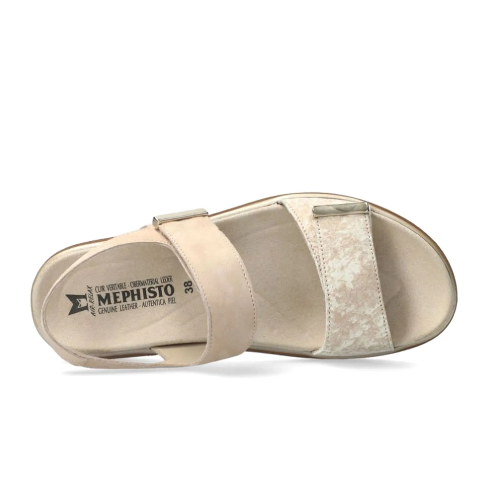 Mephisto Dominica Backstrap Sandal (Women) - Sand Soleo