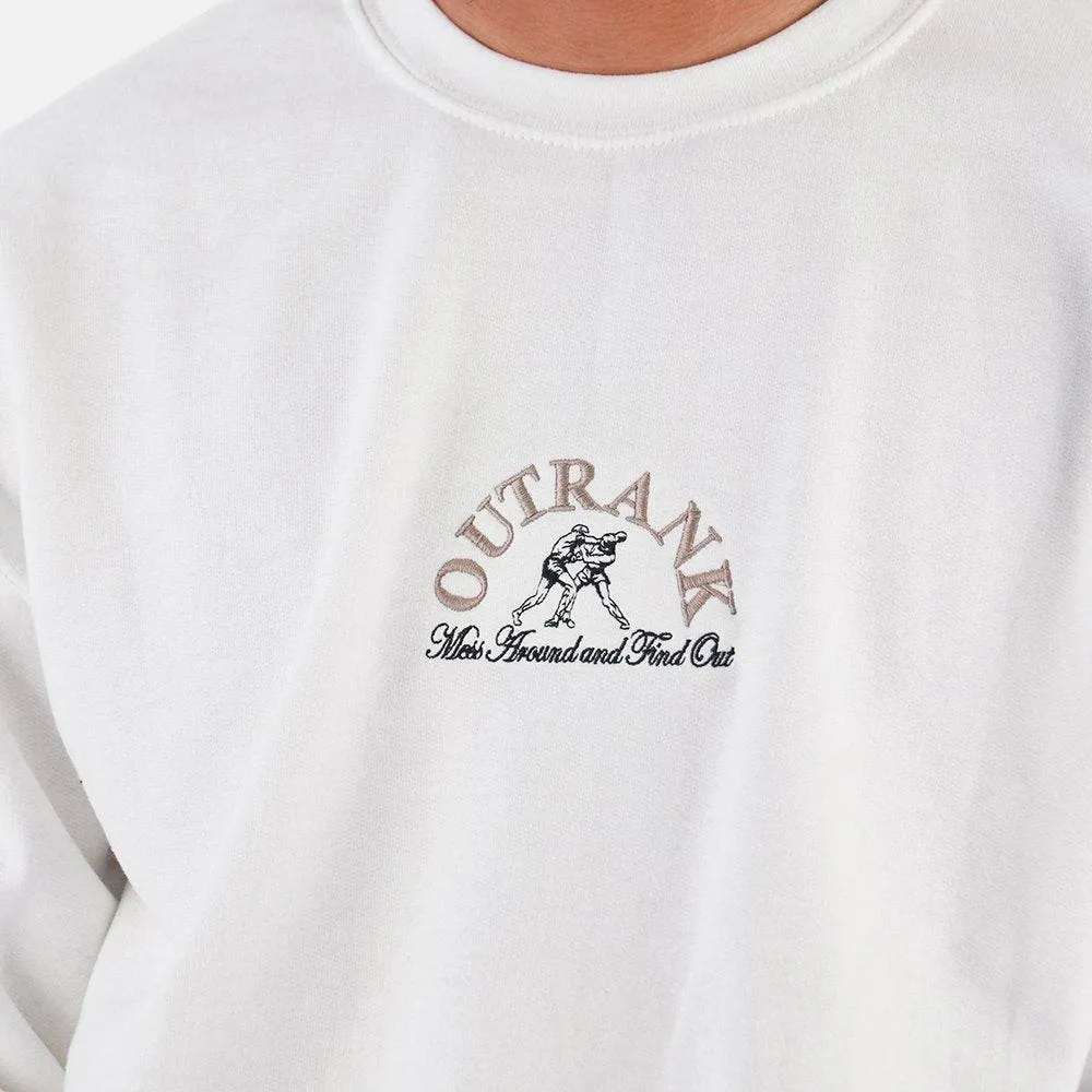 Mess Around and Find Out Embroidered Crewneck Fleece