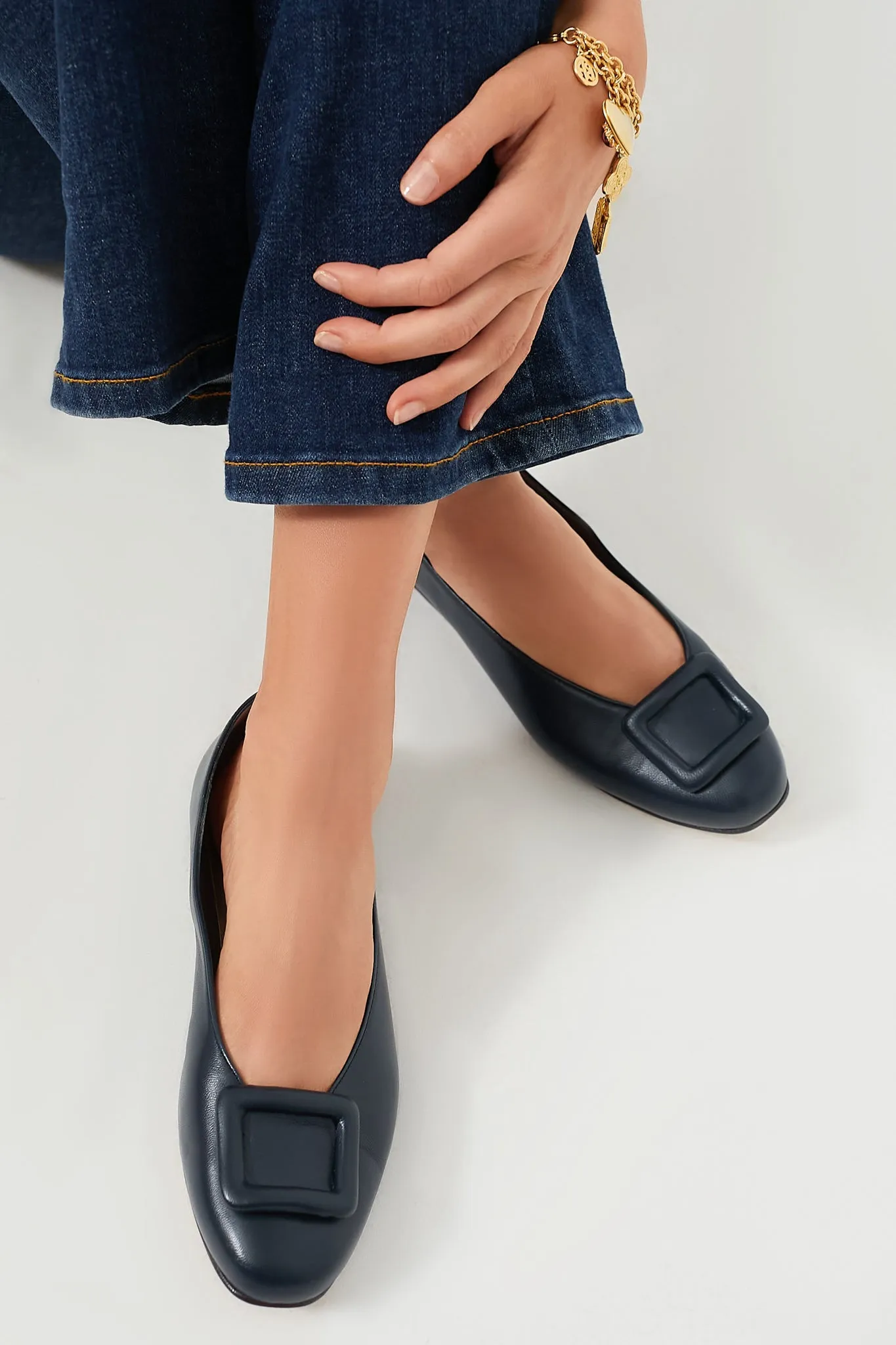 Navy Palladio Pumps