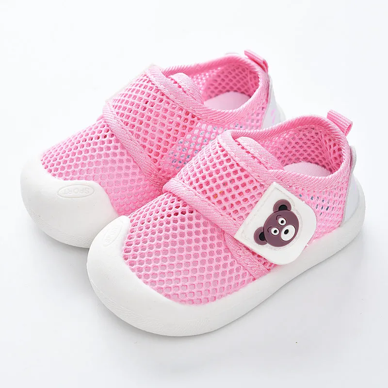 Tiny Bear Mesh First Walker Summer Shoes
