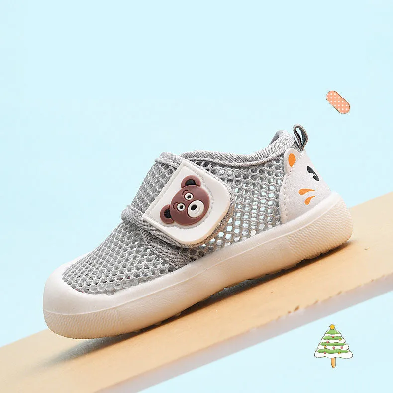 Tiny Bear Mesh First Walker Summer Shoes