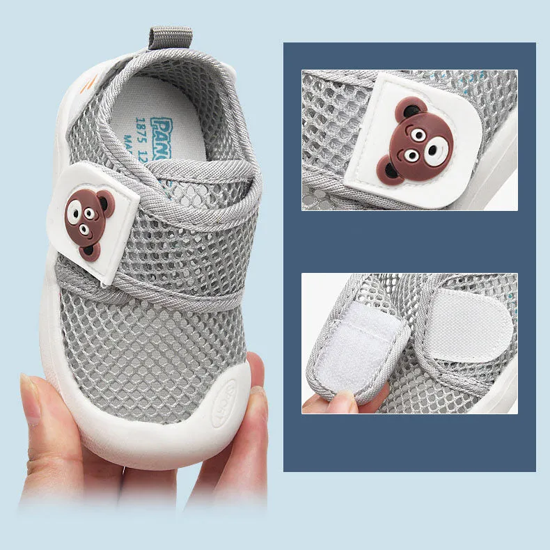 Tiny Bear Mesh First Walker Summer Shoes