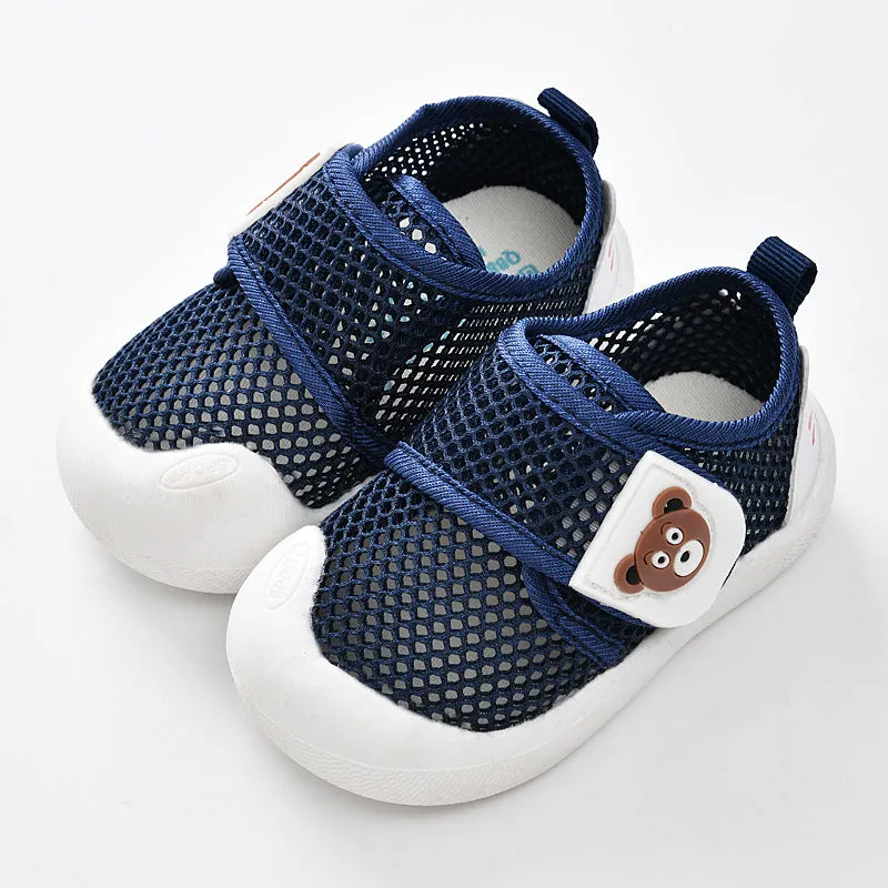 Tiny Bear Mesh First Walker Summer Shoes