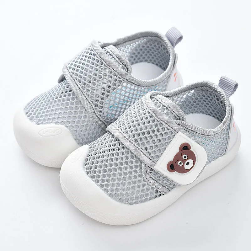 Tiny Bear Mesh First Walker Summer Shoes
