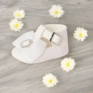 White T-Bar Style Pre-Walkers 'Millie' Shoes