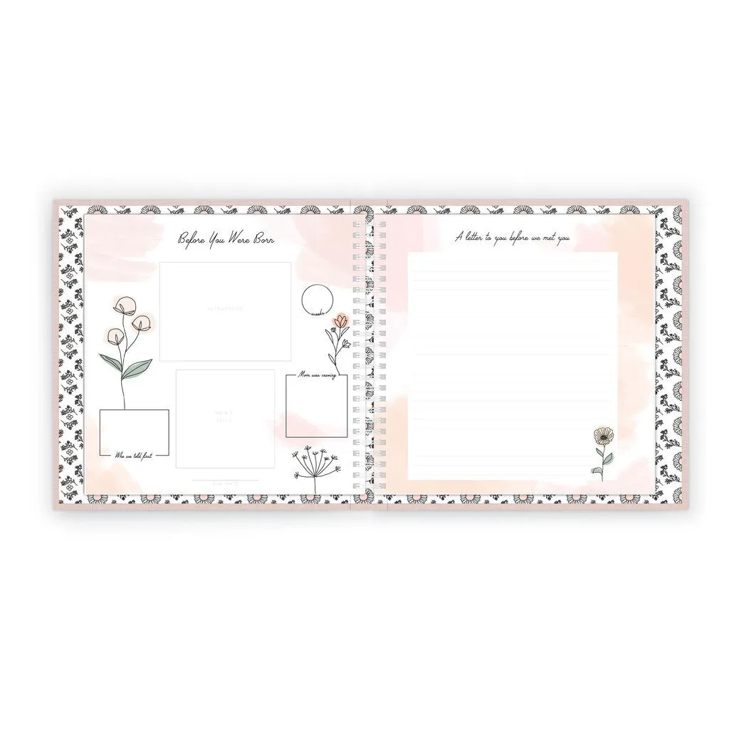 Wildflower Meadow Luxury Memory Book by Lucy Darling