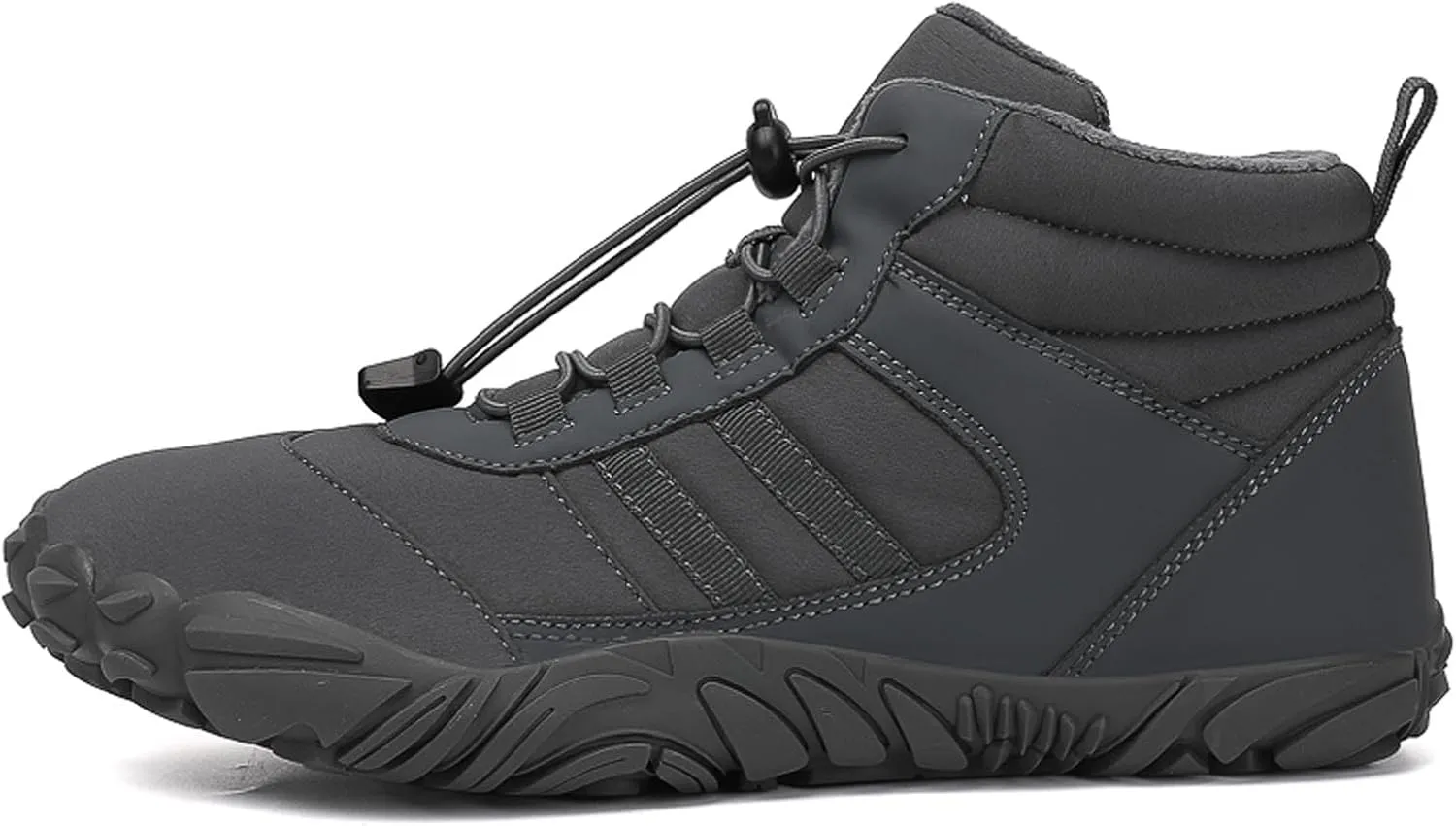 Winter Hiking Shoes Wide Toe Barefoot Shoes, Walking Hiking Boots for Women Men Trail Running Non-Slip
